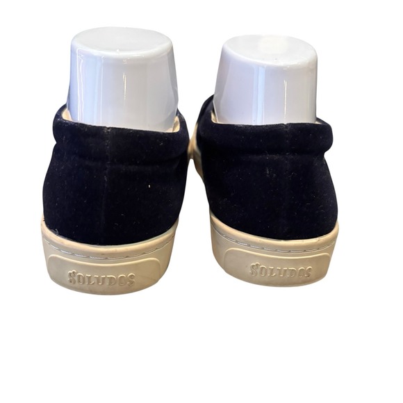 Soludos Blue Velvet Llama Slip On Sneakers US‎ 7.5  EU 38 Casual Shoes - Picture 5 of 9